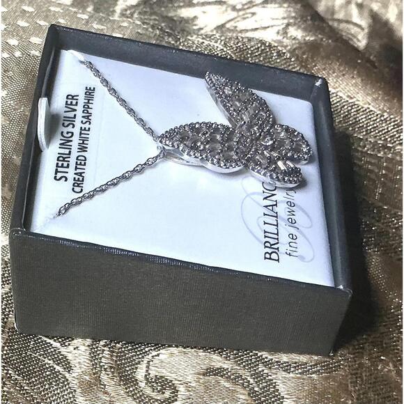 % Boastful Butterfly Necklace - Picture 2 of 3